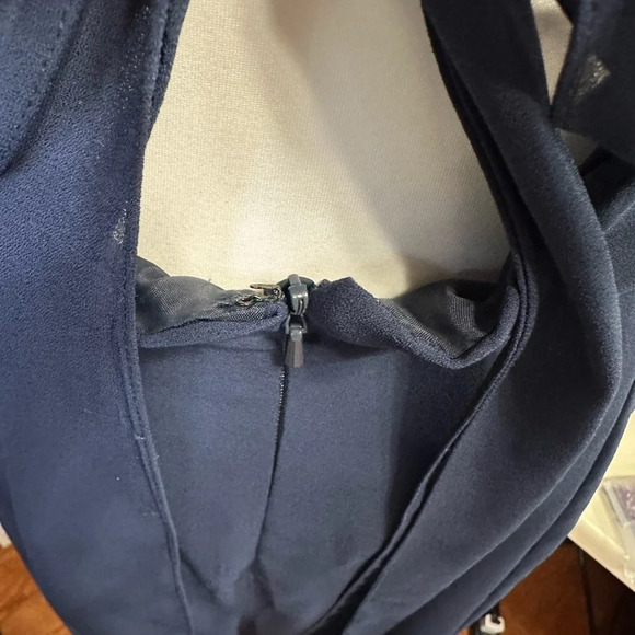 WTOO Watters & Watters Navy Blue Cocktail, Bridesmaid Dress - Picture 7 of 9